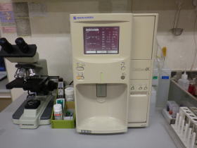 自動血球計算器 画像