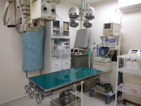 手術室兼レントゲン室 画像